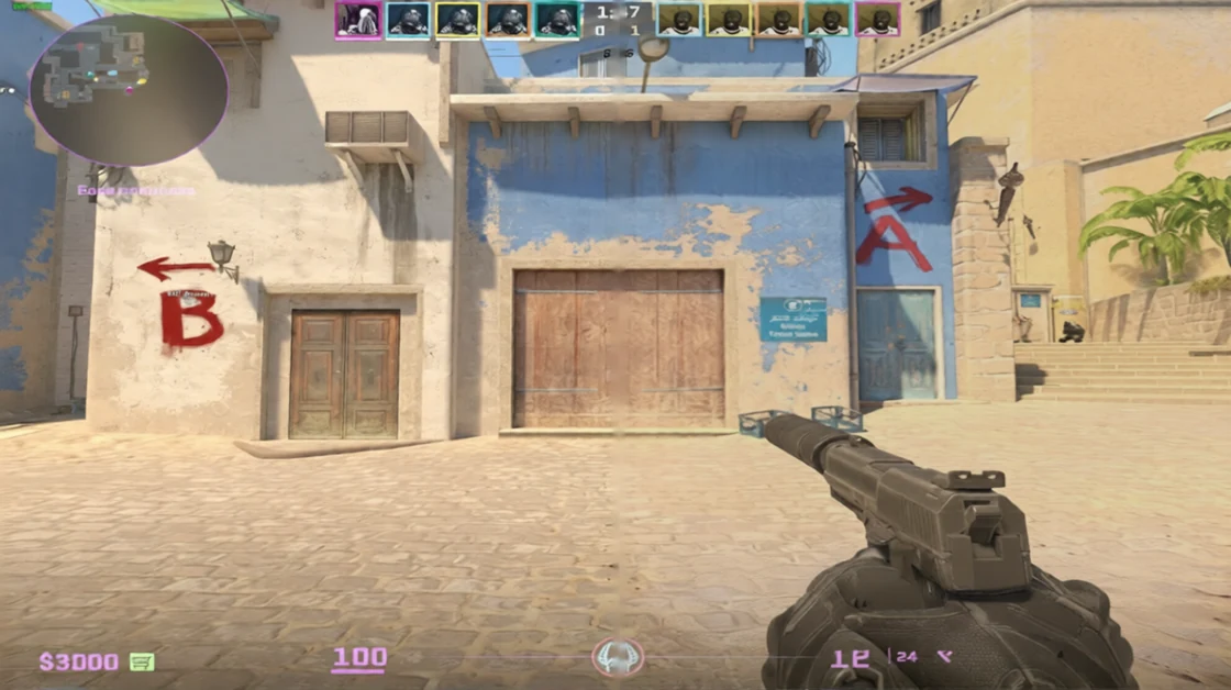 Counter-Strike 2: демонстрация настройки цвета